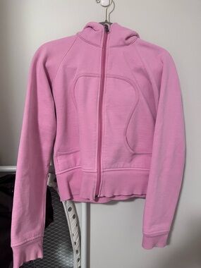 Bubblegum Pink Lululemon Scuba Jacket Size 8